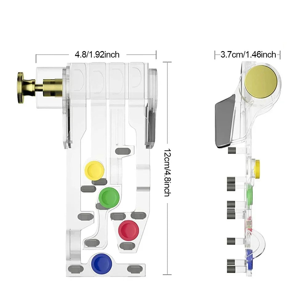 1PCS Guitar Beginner Training Chord Learning Tool Finger Painless Attachment Practice Accessories