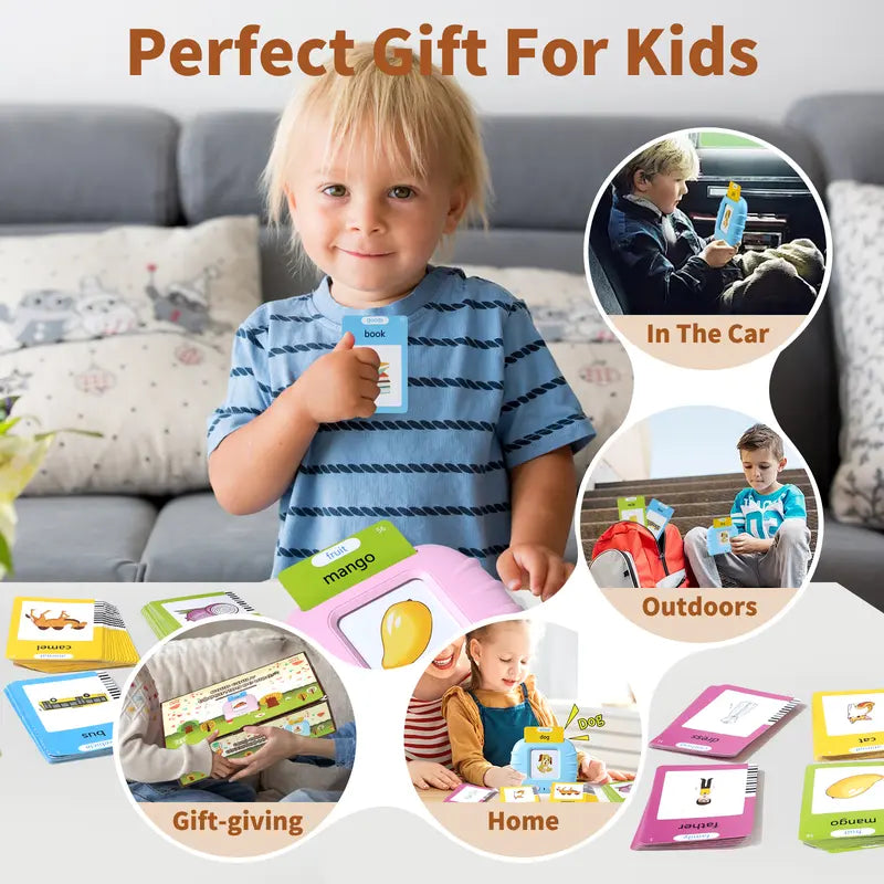 Talking Flash Cards Learning Montessori Toys for Kids with 224 Sight Words