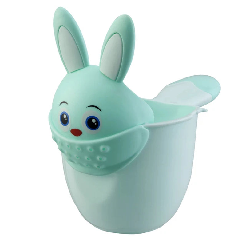 Cute Cartoon Shampoo Cup for Babies Wash Hair Shampoo Cup Baby Spoon Shower Bath Water Swim Head Watering Bottle Bath Product