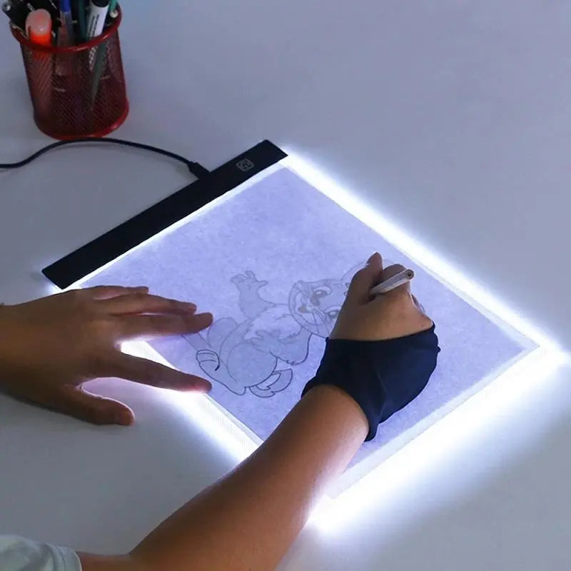 LED Drawing Tablet, Multifunctional Adjustable Brightness Drawing Tablet, Game Drawing Tablet, Drawing Board